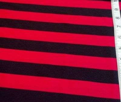 10D-113 Red/Black Stripes