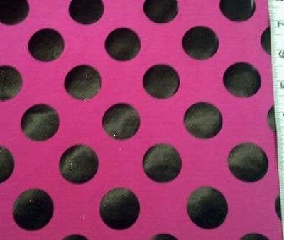 10F-107 Magenta/Black Foil Dots