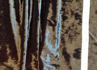 9C-100 Black Panne Stretch Velvet