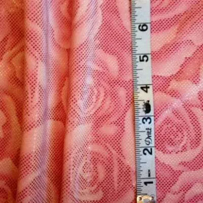 9F-101 Winter Rose Stretch Velvet
