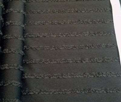 5C-102 Black Ruffled Spandex