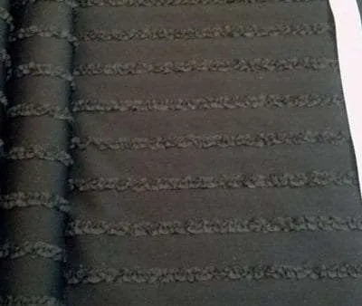 5C-102 Black Ruffled Spandex