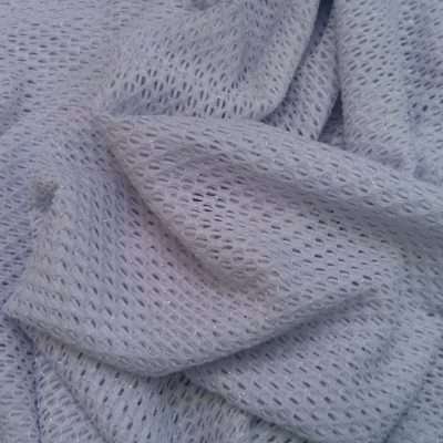 3A-106 White Sparkle Mesh