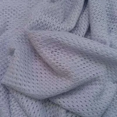 3A-106 White Sparkle Mesh