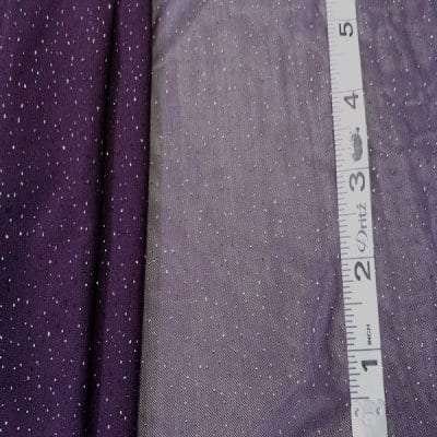 3O-100 Plum Glitter Mesh