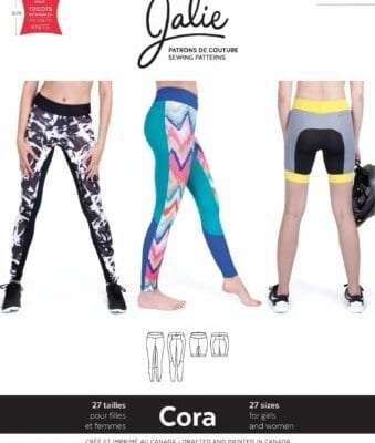 Jalie 3463 - Cora Running Tights and Shorts