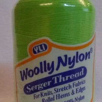 Lime Green Woolly Nylon Thread 160