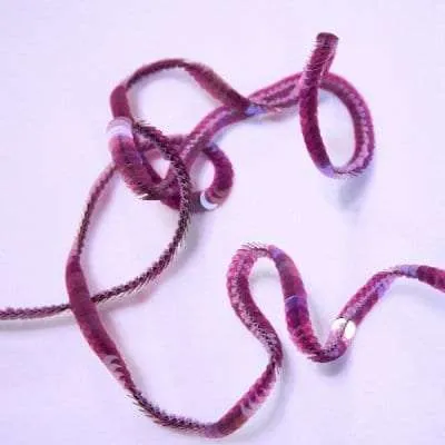 S109 Grape Ice Stretch Sequin Trim