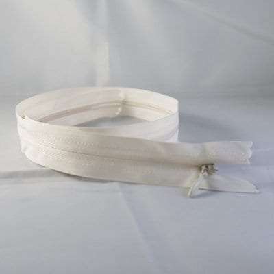 Cream Unique Invisible Zipper 22"