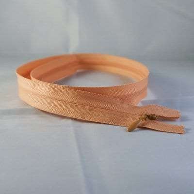 Creamsicle Unique Invisible Zipper 22"