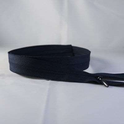 Navy Unique Invisible Zipper 22"