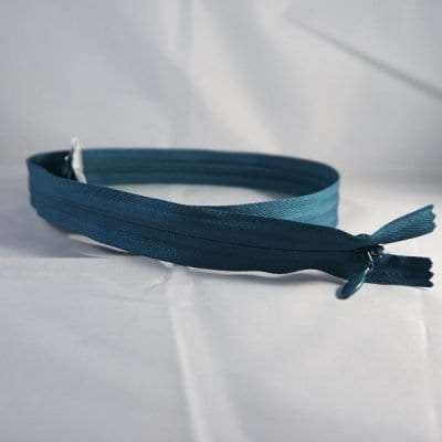 Peacock Unique Invisible Zipper 22"