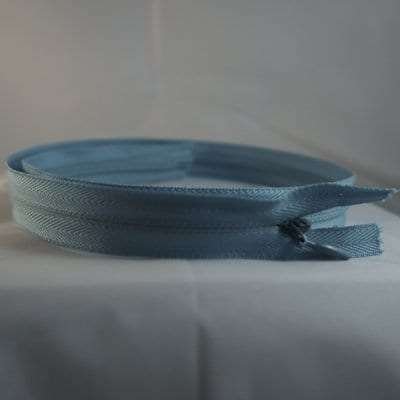 Turquoise Unique Invisible Zipper 22"