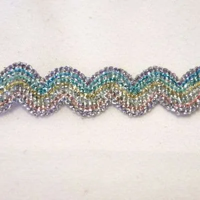 RR100 Pastel Rainbow Ric Rac