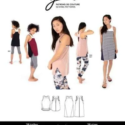 Jalie 3902  NIKITA Workout Tank and Swing Dress