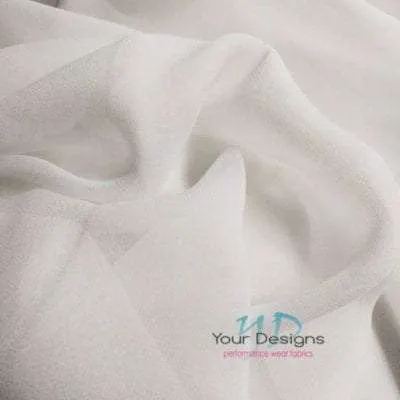 2A-105 White Silk Chiffon